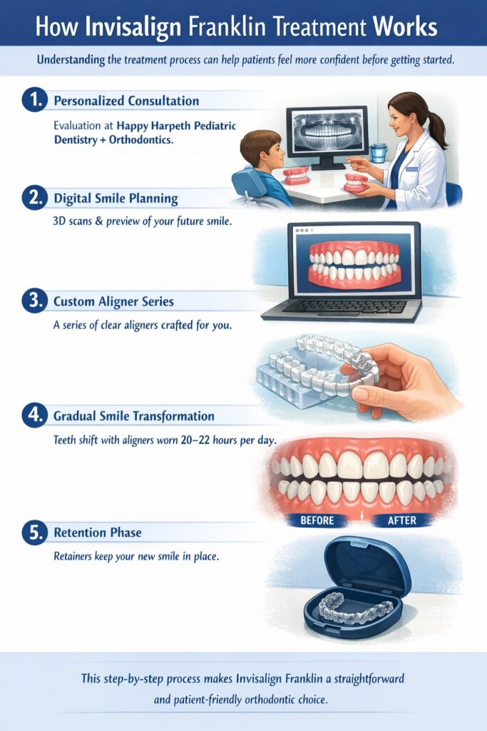 How Invisalign Franklin Treatment Works